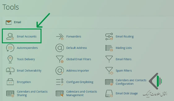 ایمیل سازمانی در سی پنل